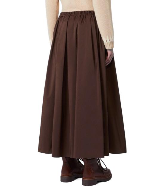 25FW 위켄드막스마라 롱 스커트 2525106023600 021 38 Brown - WEEKEND MAX MARA