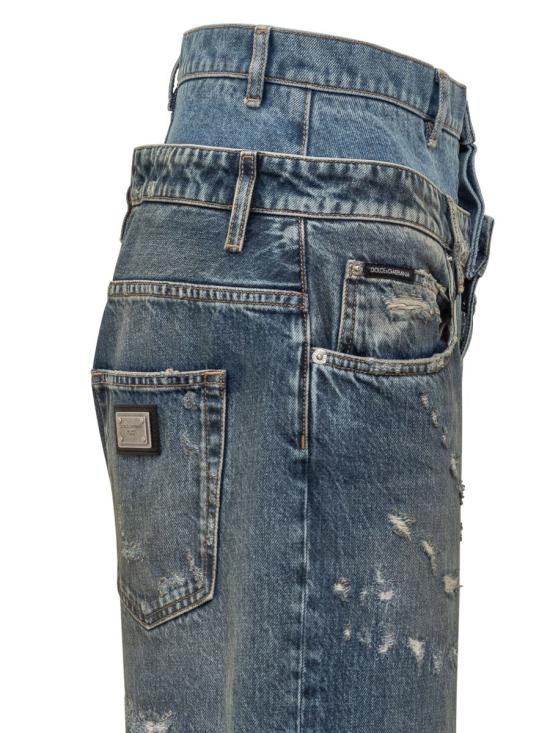 25FW 돌체앤가바나 데님 팬츠 FTDGSDG8OH5 S9001 BLUE - DOLCE & GABBANA