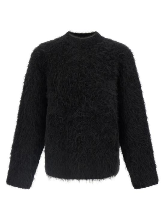 25FW 세퍼 스웨터 MFW24HARUBLACKALPACA Black