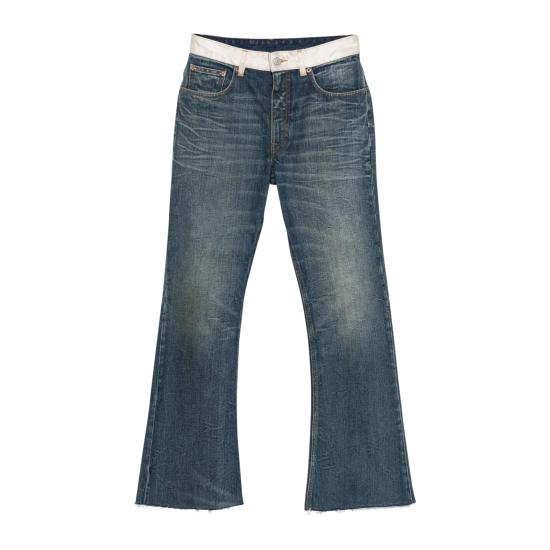 25SS MM6 메종마르지엘라 스트레이트 팬츠 S62LB0188M30016 962 BLUE