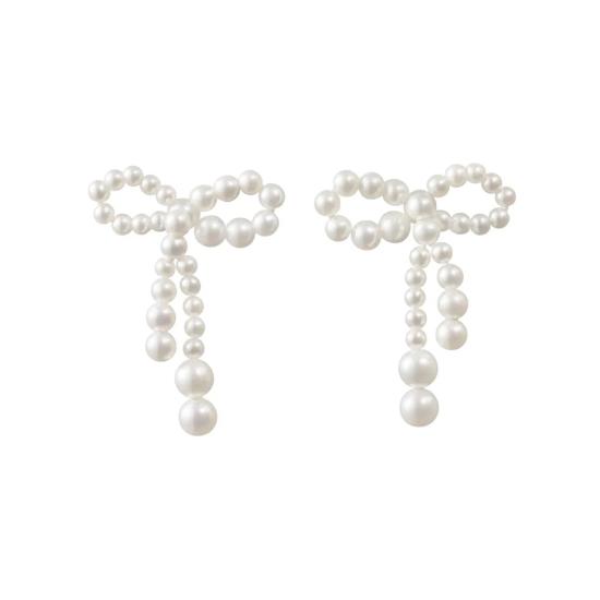 25SS 소피 빌레 브라헤 주얼리 EA123BOWMNFW PEARLS