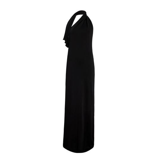  케이트 로자 실키 비대칭 미디 드레스 로자 실키 비대칭 미디 드레스 54614132W4132 200 BLACK