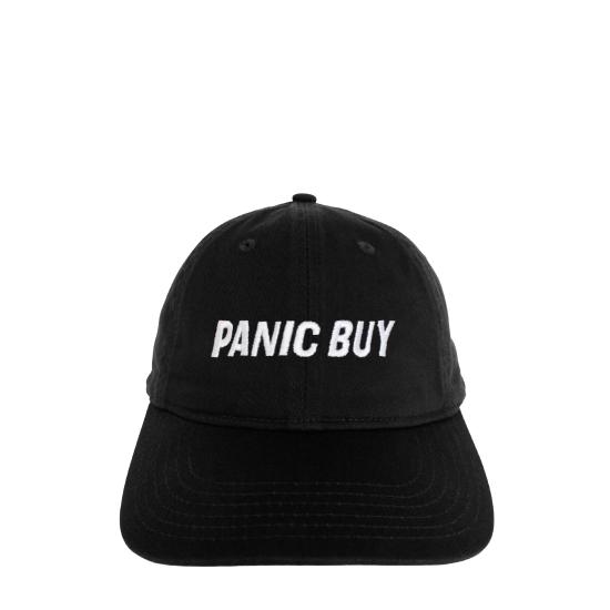25SS IDEA 볼캡 PANIC BUY BLACK
