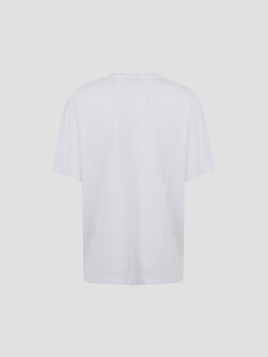 25SS 토템 반팔 티셔츠 252WRT0529FB0419 047 WHITE - TOTEME