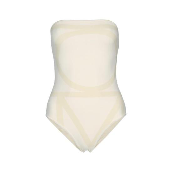 25SS 토템 원피스 수영복 252WSW1027FB0221 282 ECRU STRAW