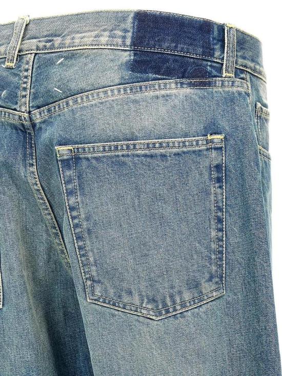  마르지엘라 스트레이트 팬츠 S50LA0232S30561 985 MEDIUM BLUE - MAISON MARGIELA