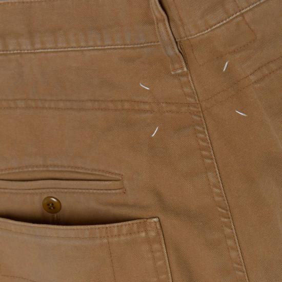 25SS 마르지엘라 숏팬츠 S50MU0074M35206 123 OCHRE - MAISON MARGIELA