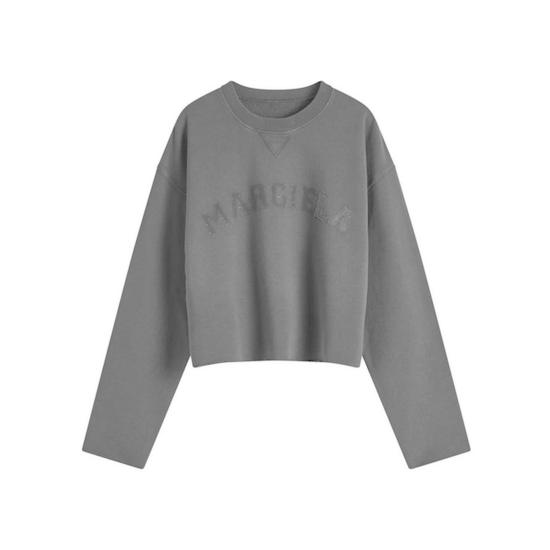 25SS 마르지엘라 아플리케 스웨트 셔츠 S51GU0134S25570 118 BEIGE