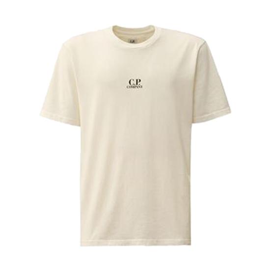 25SS 씨피 컴퍼니 반팔 티셔츠 18CMTS317A 005431G 103 GAUZE WHITE