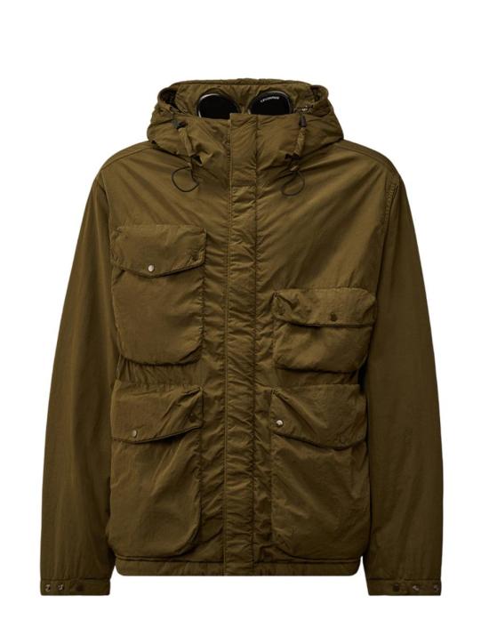 25FW 씨피 컴퍼니 렌즈 와펜 크롬R 포켓 캐주얼 자켓 19CMOW010A005904G683 IVY GREEN