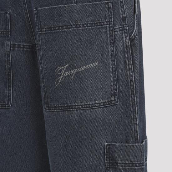 25FW 자크뮈스 데님 팬츠 PAM00541AD00049 380 BLUE - JACQUEMUS