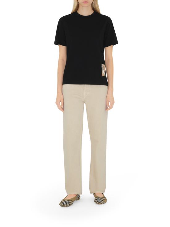 26SS 버버리 반팔 티셔츠 8104883 A1189 BLACK - BURBERRY