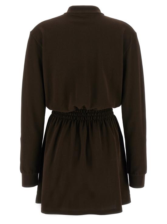 25FW 미우미우 숏 원피스 MF5984SOOO14RWF0324 Brown - MIU MIU