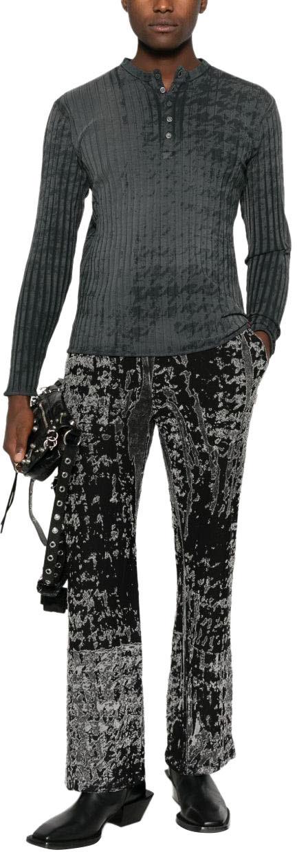 25FW 디젤 긴팔 티셔츠 A215890QKBU02A GREY - DIESEL