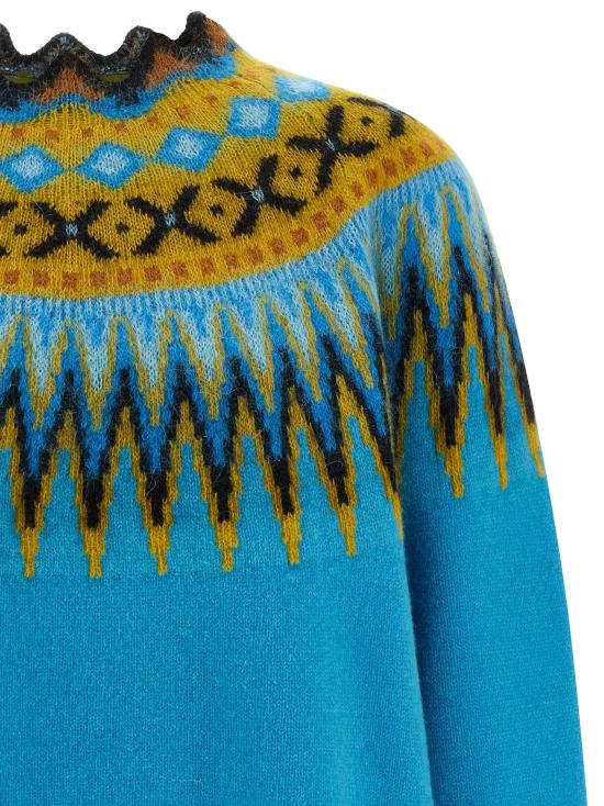 25FW 로에베 가디건 H526Y14KLJ4985 Light Blue - LOEWE