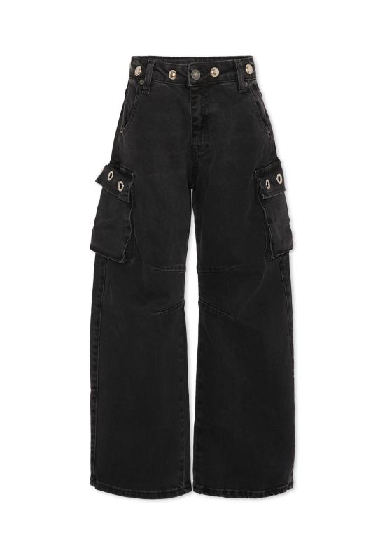 25FW [키즈] 엠에스지엠 진 F5MSJGDP034 110 BLACK