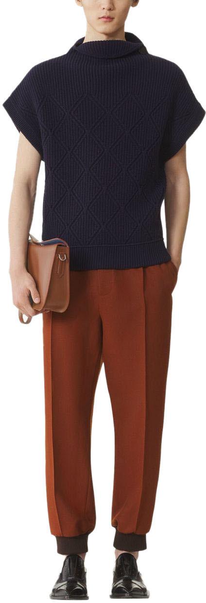 25FW 랑방 스웨터 RMPO0001K066H25256 BLUE - LANVIN