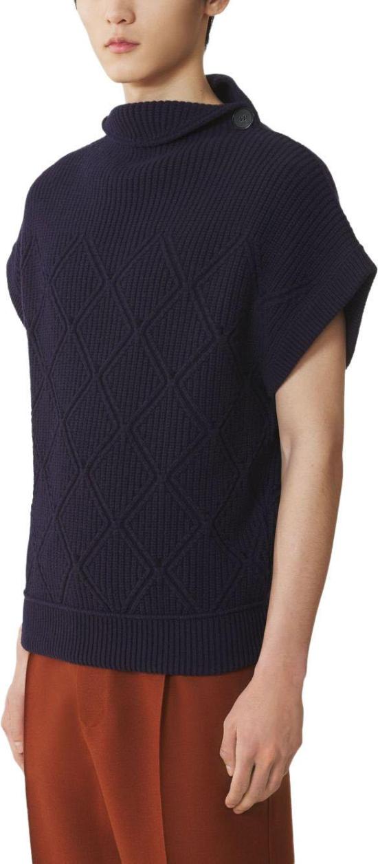 25FW 랑방 스웨터 RMPO0001K066H25256 BLUE - LANVIN