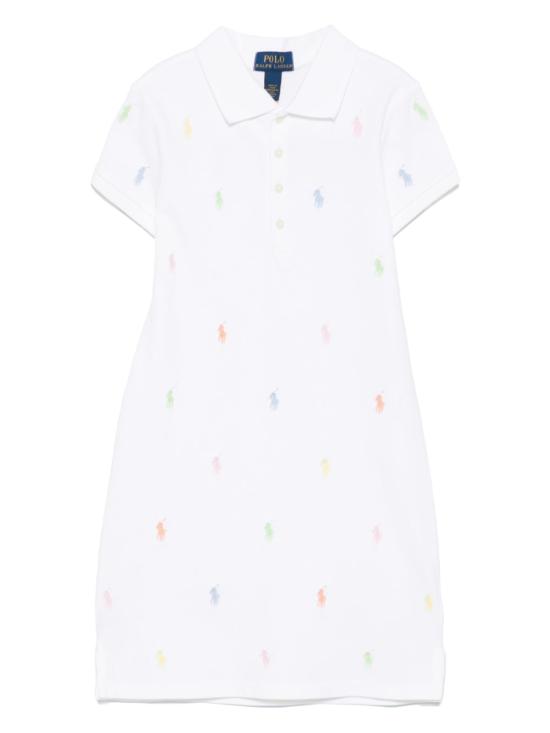 25SS [키즈] 폴로 랄프로렌 원피스 313966713K 001WHITE