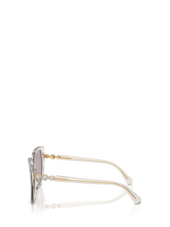 25FW 스와로브스키 선글라스 SK6016 3003LA TRANSPARENT BEIGE - SWAROVSKI