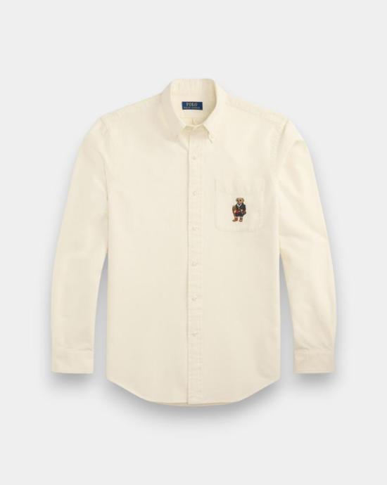 24FW 폴로 랄프로렌 긴팔 셔츠 710P00662001 HERBAL MILK Beige