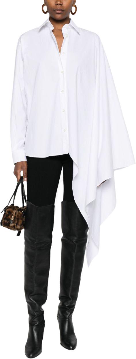 25FW 모스키노 셔츠 A021554310001 WHITE - MOSCHINO