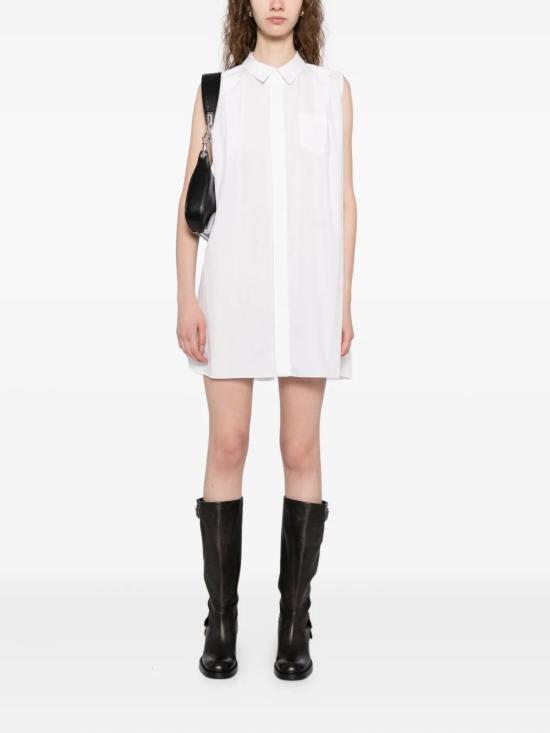 25FW 사카이 스웨터 2508169 BLACK OFF WHITE 004 - SACAI