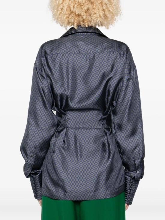 25FW 드리스 반 노튼 블라우스 107812333 NAV - DRIES VAN NOTEN