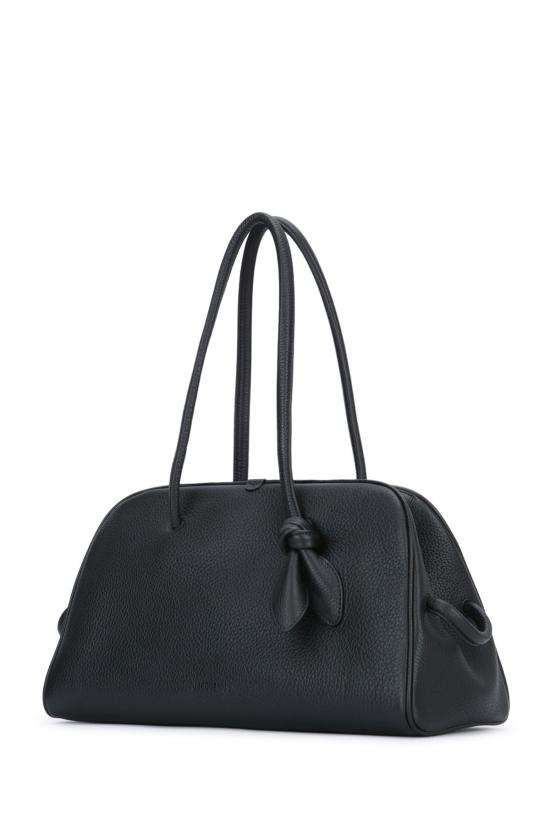 26FW 자크뮈스 투리스모 소프트 볼링백 BAU00417AC03A03 990 Black - JACQUEMUS