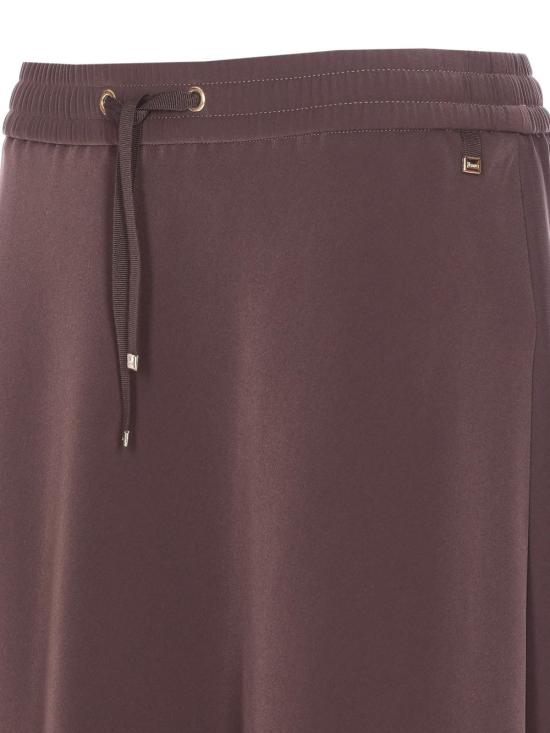 25FW 에르노 미디 스커트 GN000093D 127558800 Brown - HERNO