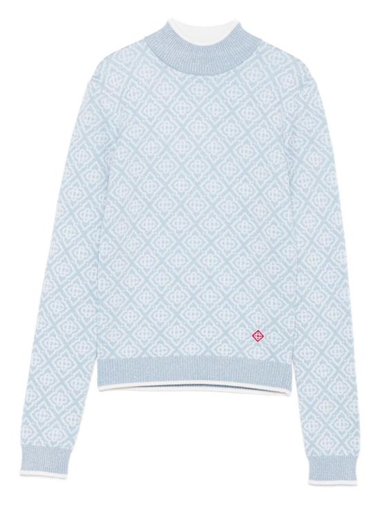 25FW 카사블랑카 스웨터 KW 105001 White