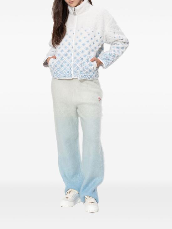 25FW 카사블랑카 터틀넥 OT 20301 White - CASABLANCA