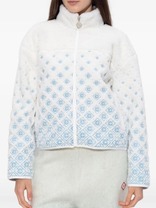 25FW 카사블랑카 터틀넥 OT 20301 White - CASABLANCA