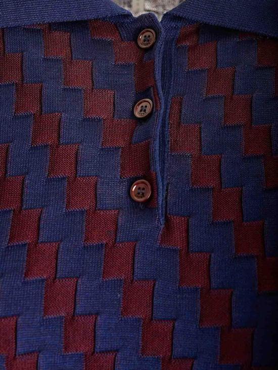 24FW 로에베 폴로 티셔츠 S540Y55K037554 Blue - LOEWE