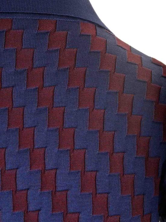 24FW 로에베 폴로 티셔츠 S540Y55K037554 Blue - LOEWE