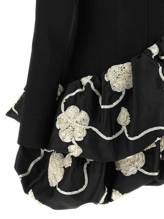 25FW 로테이트 바이 크리스텐슨 미디 스커트 114747000000 Black - ROTATE BY BIRGERCHRISTENSEN