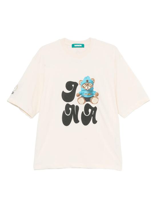 25FW 바로우 반팔 티셔츠 F5BWUATH076 013 Beige