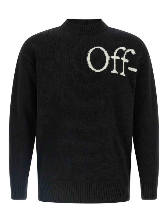  오프화이트 탑 OWHE10OF25KNI0021001 Black