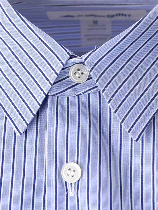  꼼데가르송 긴팔 셔츠 FZB125PER112STRIPE109 Light Blue - COMME DES GARCONS