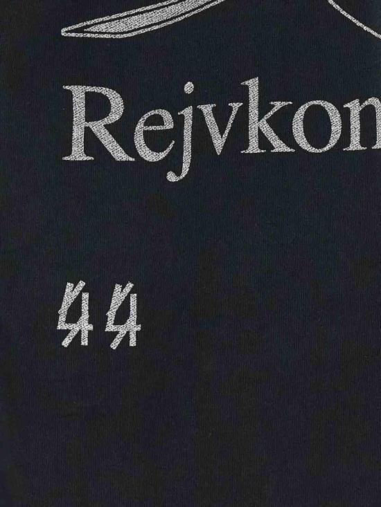 25FW 44레이블 반팔 티셔츠 B0030556FA673P685 Black - 44 LABEL