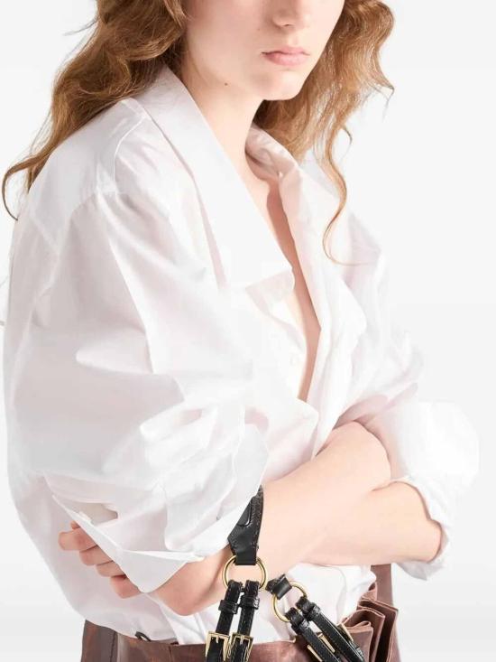  프라다 셔츠 P480I1XV2SOOOF0009 White - PRADA