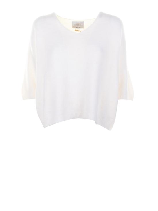 25FW 비카리오 친퀘 스웨터 MISTA 510WH White