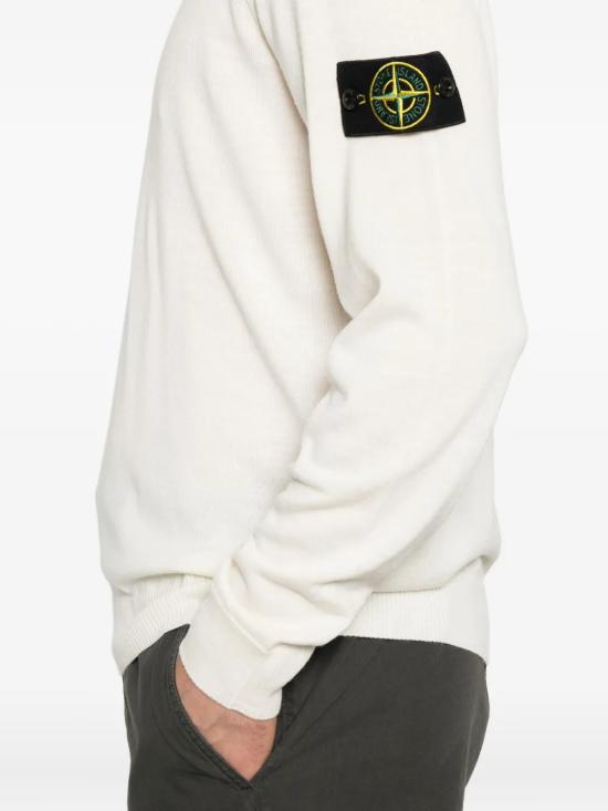 25FW 스톤 아일랜드 스웨터 K2S155100071S00C4 V0093 White - STONE ISLAND