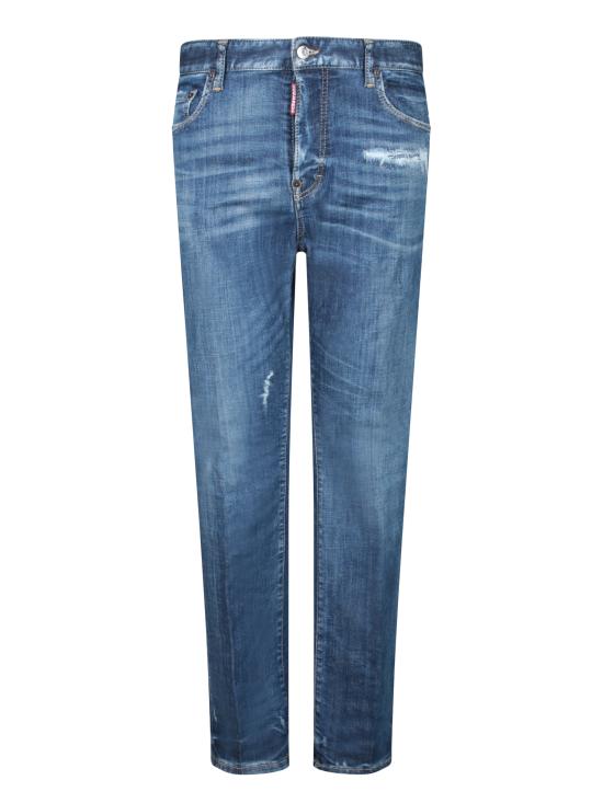 26FW 디스퀘어드2 스트레이트 팬츠 S74LB1728 S30872 470 Blue