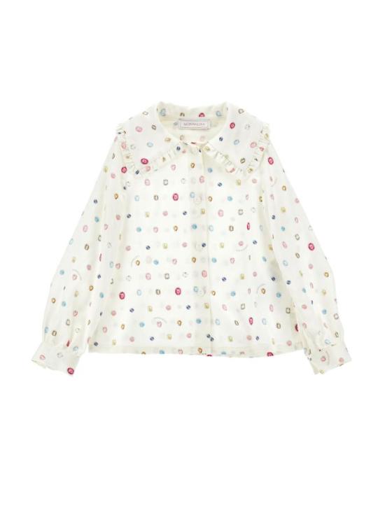 25FW [키즈] 모나리자 셔츠 11F302 6623 0184 MultiColour