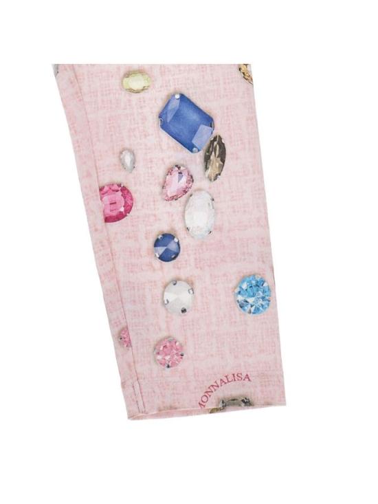 25FW [키즈] 모나리자 캐주얼 세트 19F503 6013 0190 Pink - MONNALISA