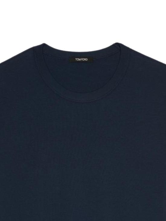 25FW 톰포드 코튼 크루넥 언더웨어 티셔츠 T4M081040 097 412 NAVY - TOMFORD