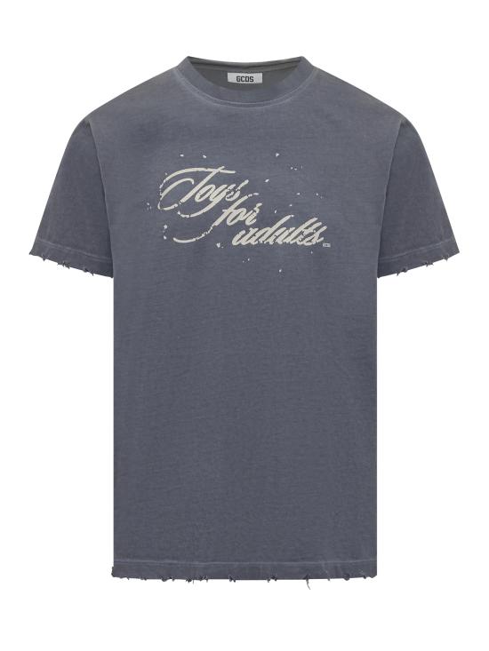 25FW 지씨디에스 반팔 티셔츠 B2CM2310JF1 99 GRIGIO