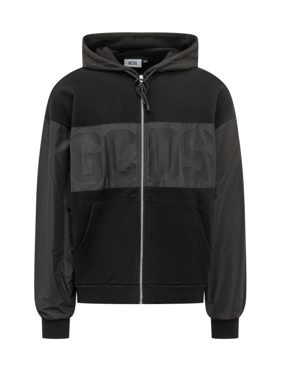 25FW 지씨디에스 긴팔 티셔츠 B1XM2001JI1 99 BLACK