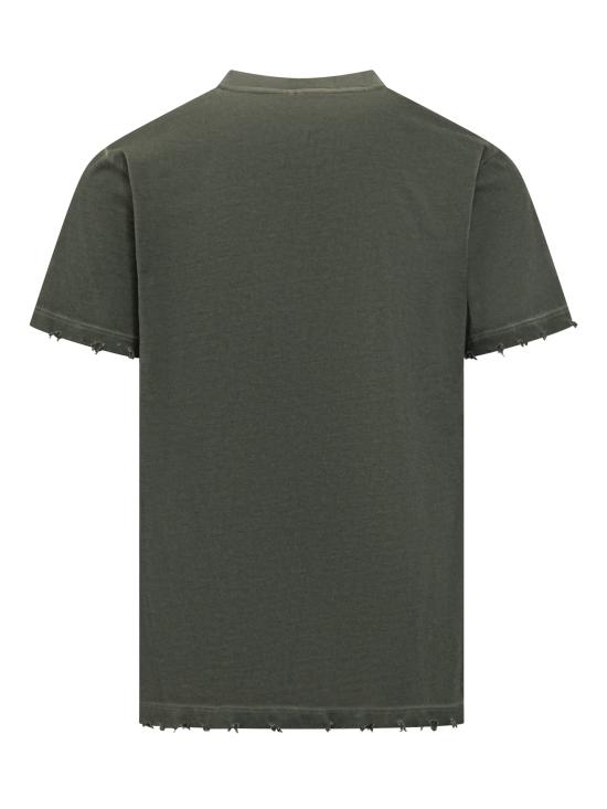 25FW 지씨디에스 반팔 티셔츠 B2CM2310JF1 88 MILITARY GREEN - GCDS